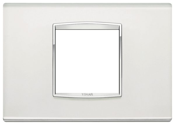 Plate: Glass Crystal Silver Mirror 2M Central, Eikon