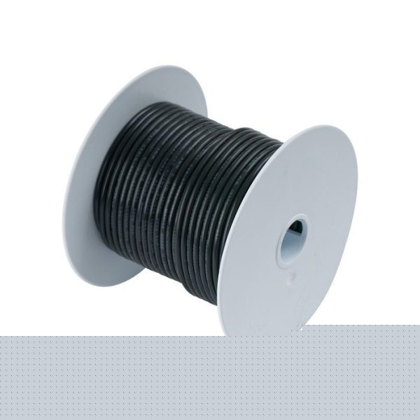 Ancor #6 Black 100' Spool Tinned Cooper