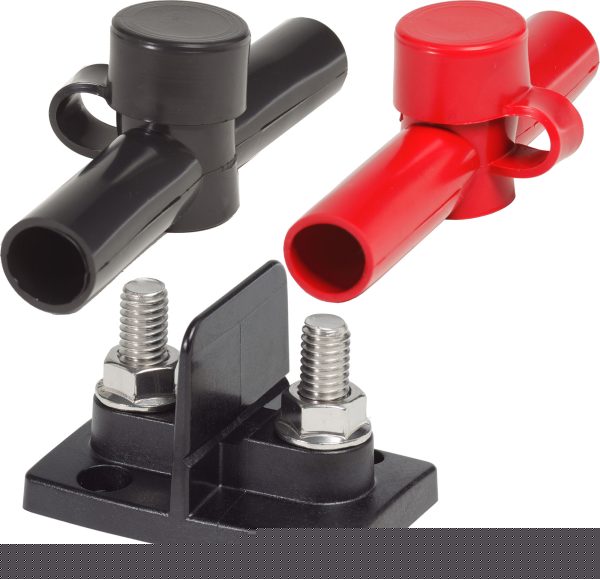 Blue Sea PowerPost Dual 2 x 3/8" Studs w/Insulators