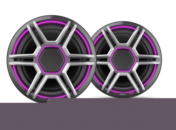 Fusion AP-FL88SPG 8.8in LED Apollo Series Speakers Gray Sport Grilles