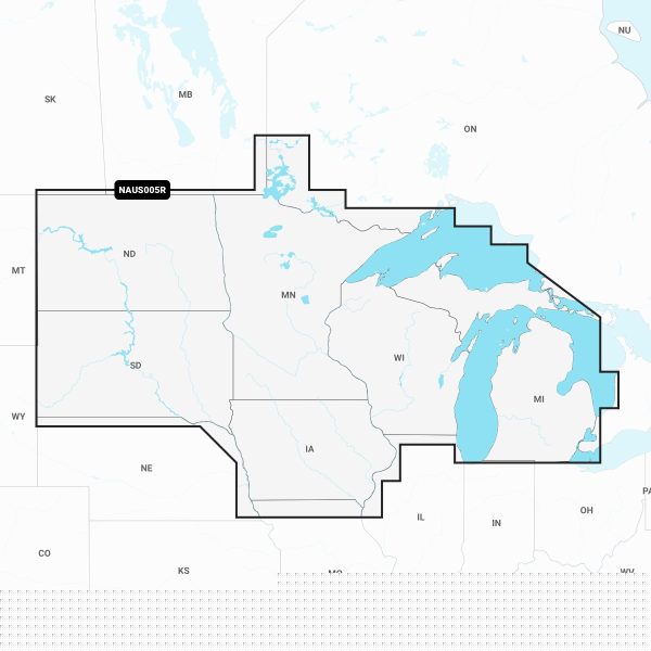 Garmin NSUS005R Navionics+ U.S. North microSD