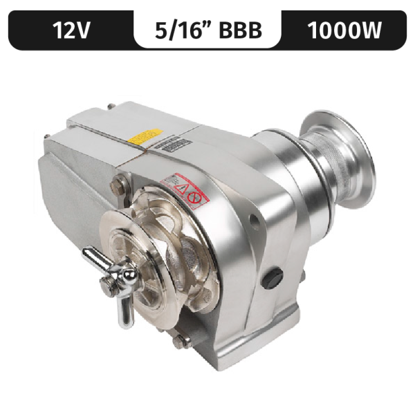 CAYMAN, 12VDC, 1000W 5/16"BBB GYPSY