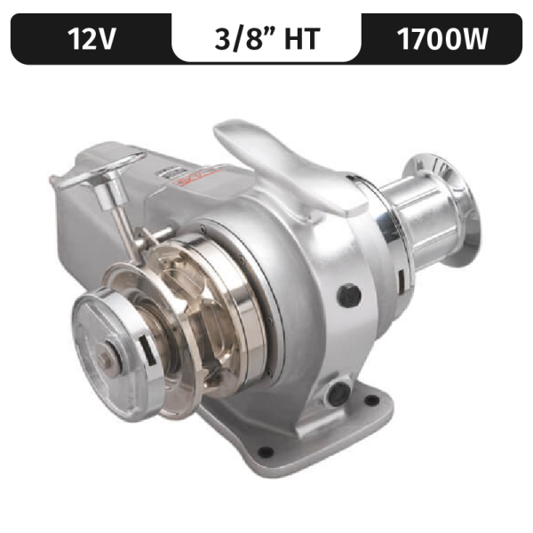 FALKON, 12VDC, 1700W, 3/8" HT GYPSY SINGLE GYPSY/SINGLE DRUM