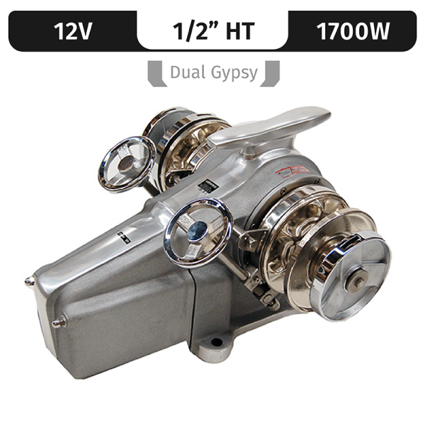 FALKON, 12V, 1700W, DUAL GYPSY 1/2"HT GYPSY X 2