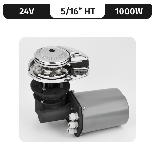 PROJECT 1000/X2, 24VDC, 1000W LOW-PROFILE, 5/16"HT GYPSY