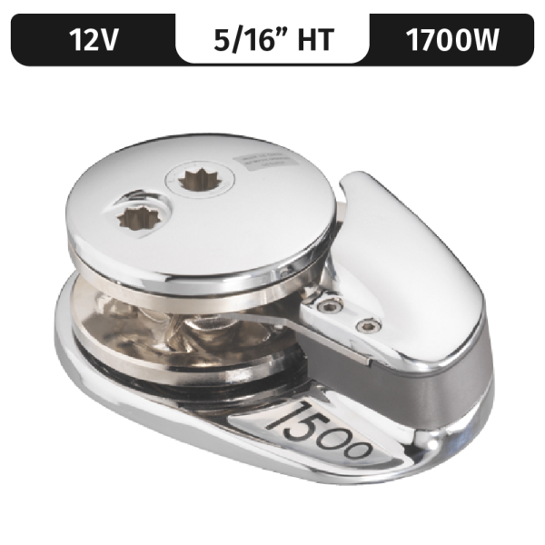 PROJECT 1500/X3, 12VDC, 1700W LOW-PROFILE, 5/16"HT GYPSY