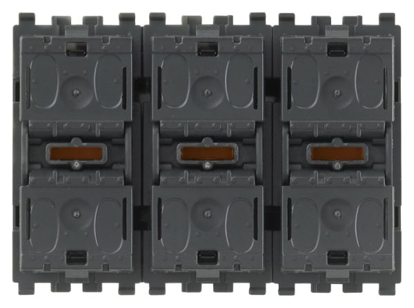 Eikon Spare Parts for Domotics  System 3 Rocker Push Buttons without Cover