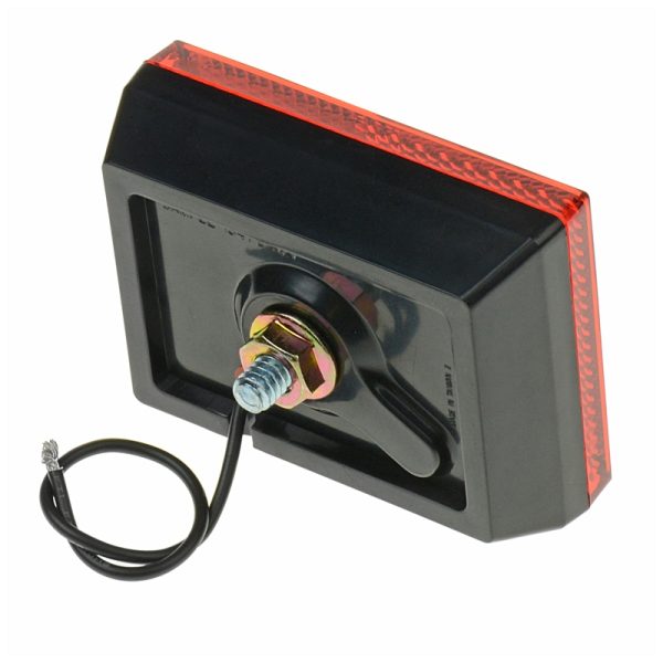 TRAILER CLEARANCE LITE INCD STUD/MNT RED - Image 2