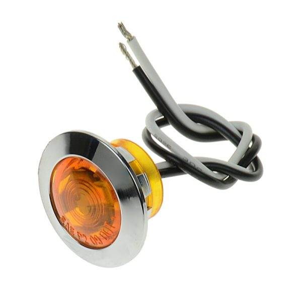 TRAILER CLEARANCE MINI LITE LED RND AMB - Image 2