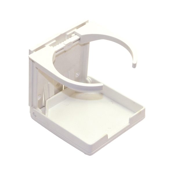 DRINK HOLDER FOLD DOWN - ADJ WHT