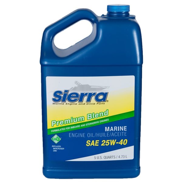 I/O ENGINE OIL 25W40 5QT