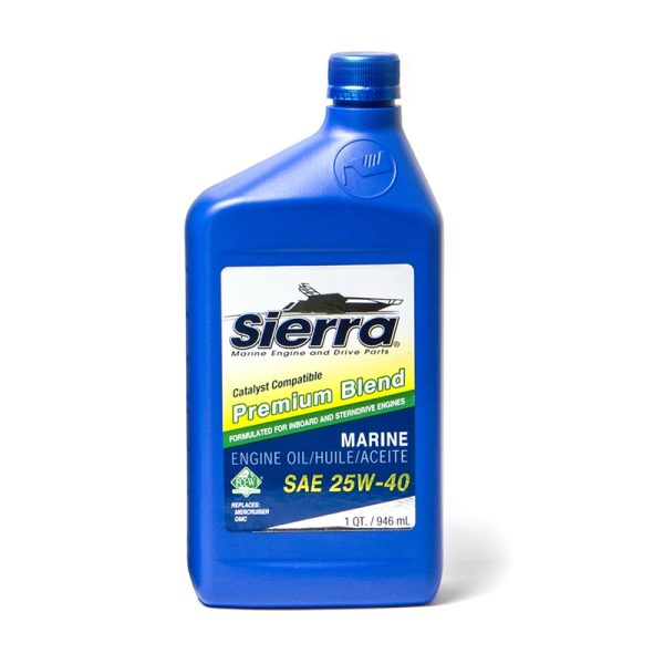 ENGINE OIL 25W-40 CAT QT