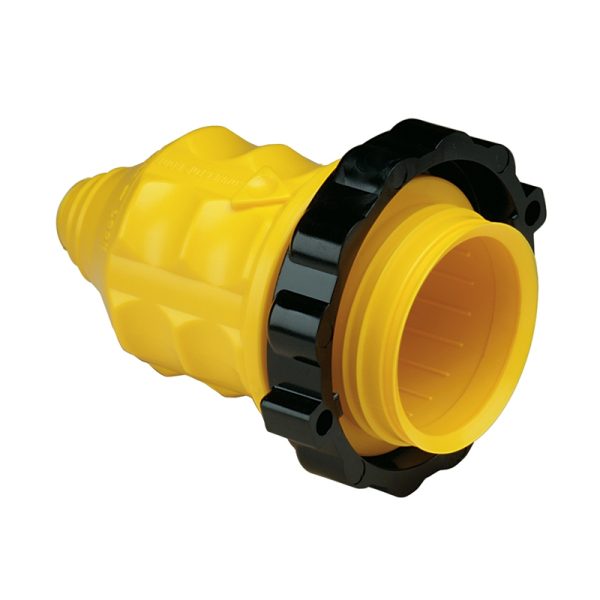 30AMP BOOT W/CHR RING