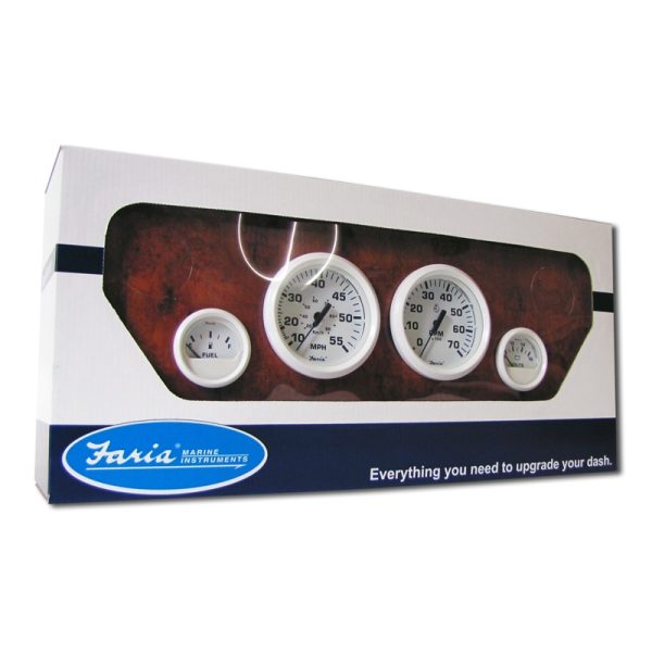 GAUGE SET O/B DRSS WHITE