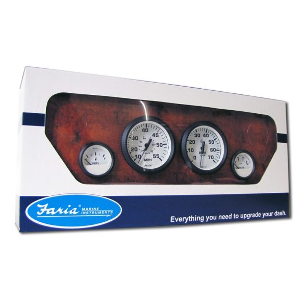 GAUGE SET O/B EURO WHITE