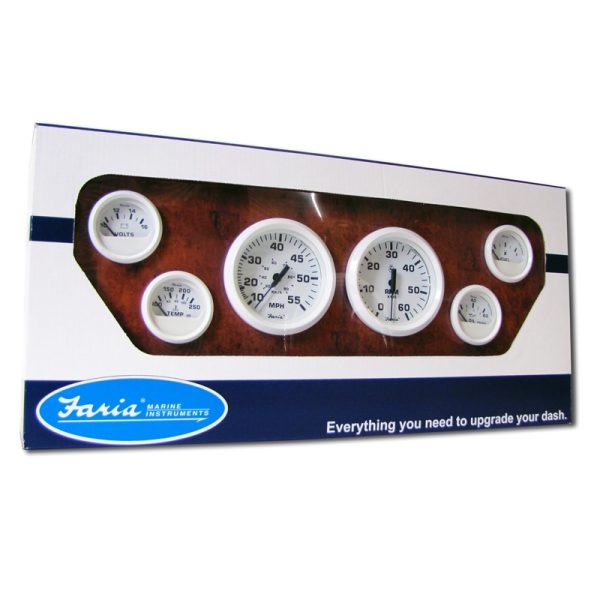 GAUGE SET INBD DRSS WHT