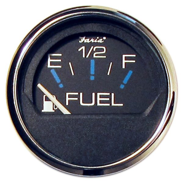 SS BLK FUEL GUAGE