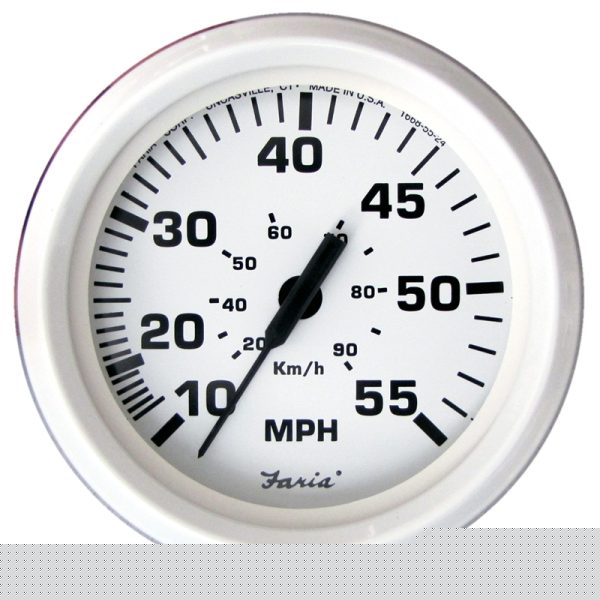 DRESS WHT I55 MPH SPEEDO