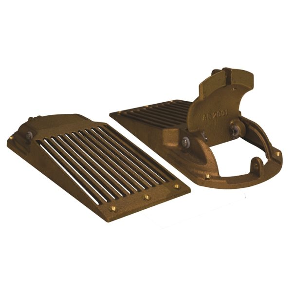 HULL STRNER W/DOOR 2"T/H