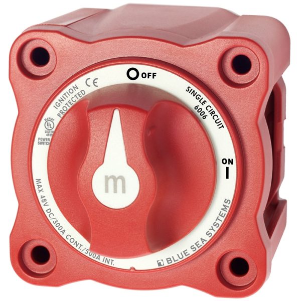 BATTERY RED SWITCH W/KNOB
