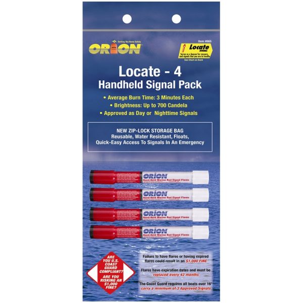 HND HLD RED FLARE CLM PK