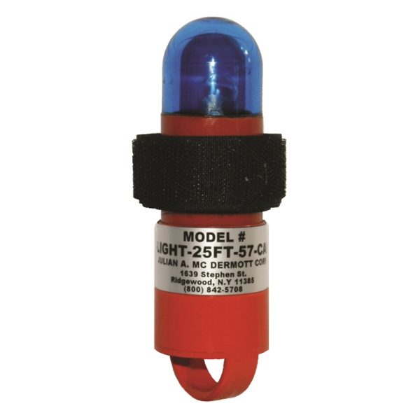 25' LEAD BLUE LIGHT
