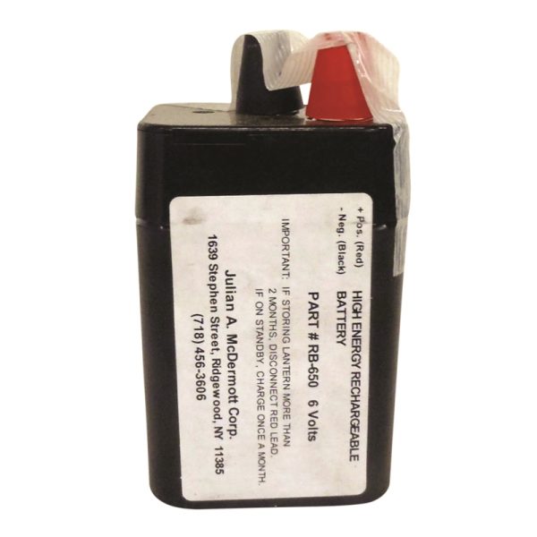 6V RECH BATT F/888 LED