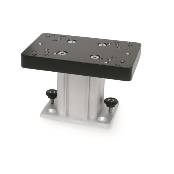4"ALUM FIXED BASE PED MT