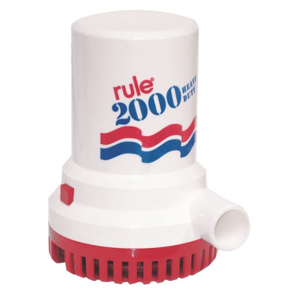 PUMP 12V 2000 GPH