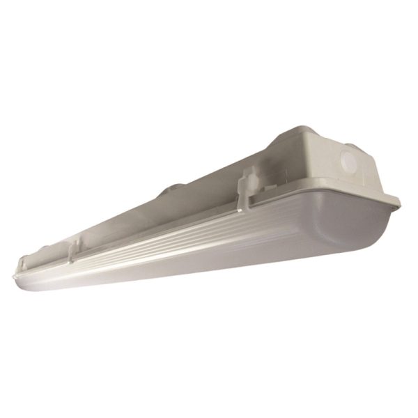 FIXT 2' LED VT SS CLIPS