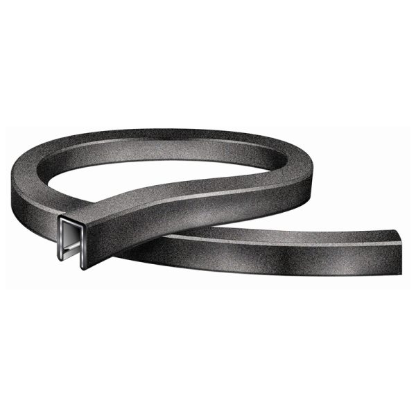FLEX TRIM BLK 9/16"X25'