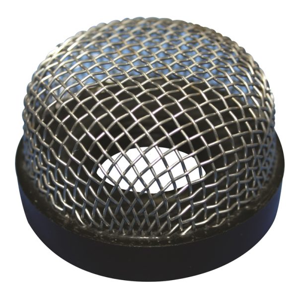 SCREW ON STRNR CAP 1"