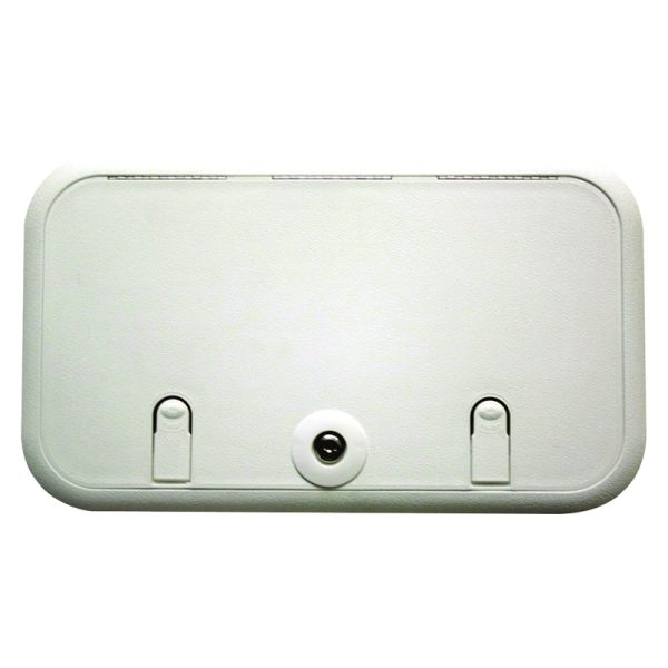 HATCH LOCKING WHT 13X24