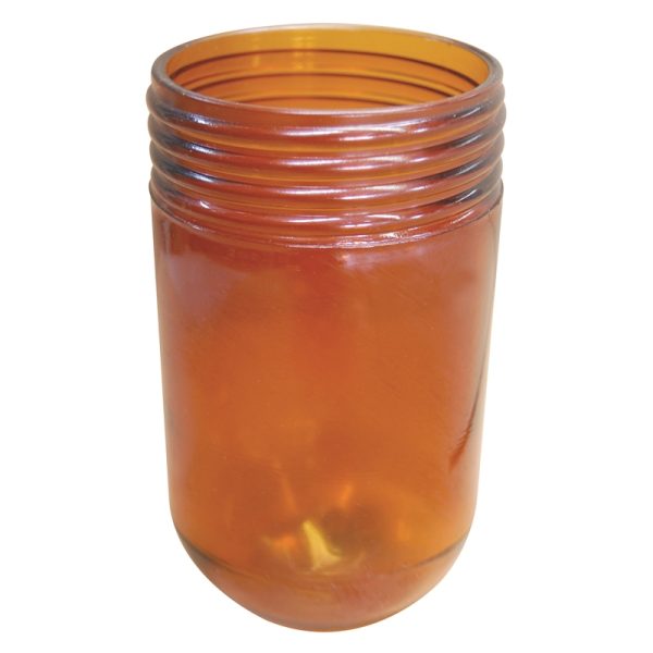 (50041 6"AMB GLASS GLOBE