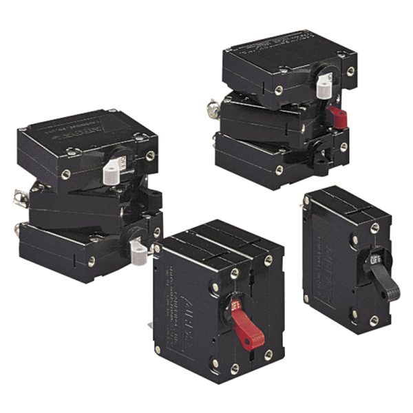 50 AMP DBL BREAKER BLACK
