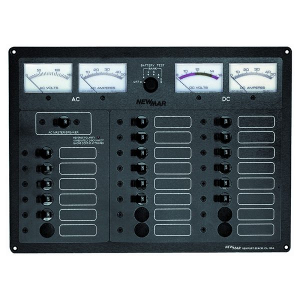 AC/DC MASTER PANEL W/MET