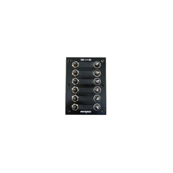 SWITCH PANEL TOGGLE 6G W SWITCH BOOT