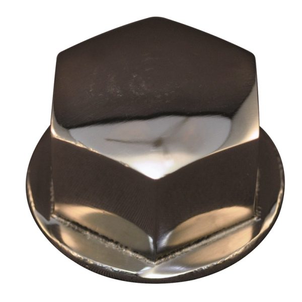 STEERING WHEEL NUT METRIC 12MM-1.75 SS