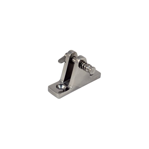 BIMINI TOP DECK HINGE SS W/REMOVABL PIN