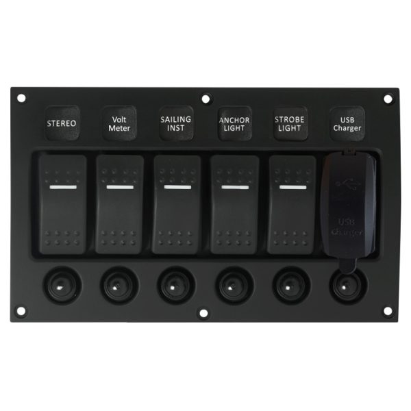 SW PANEL IL-RK/B/USB 5G