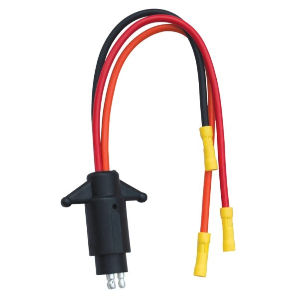 TROLL MOTOR PLUG 2PIN 24V 10GA MALE