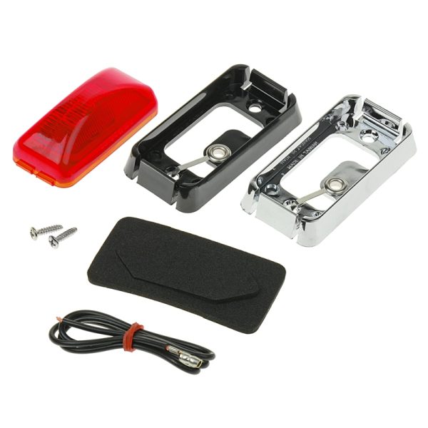 TRAILER CLEARANCE LITE INCD BRKT/MNT RED