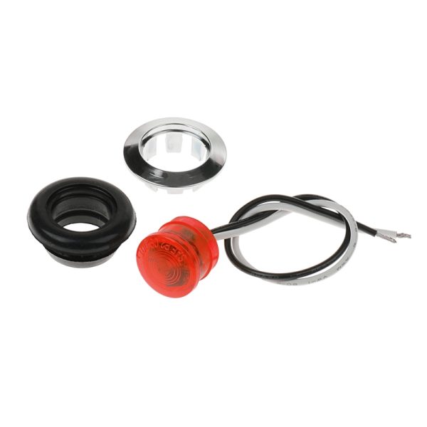 TRAILER CLEARANCE MINI LITE LED RND AMB