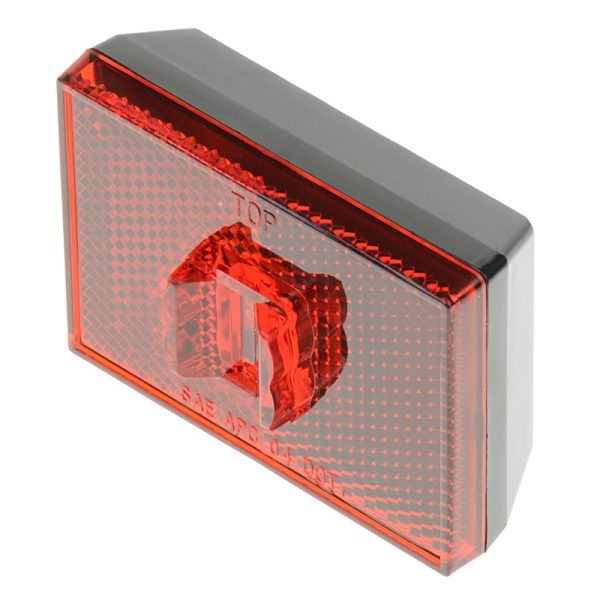 TRAILER CLEARANCE LITE LED STUD/MNT RED