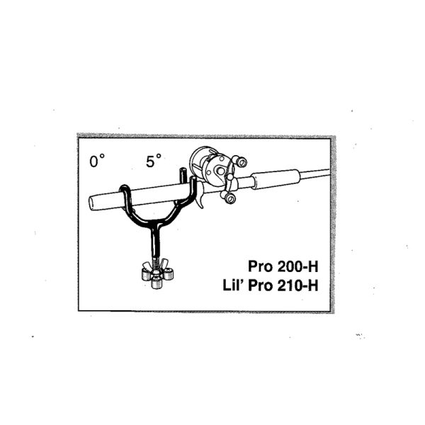 ROD HOLDER-LEFT THREAD