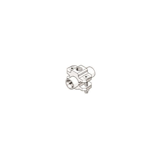 ROUND RAIL CLAMP 1"