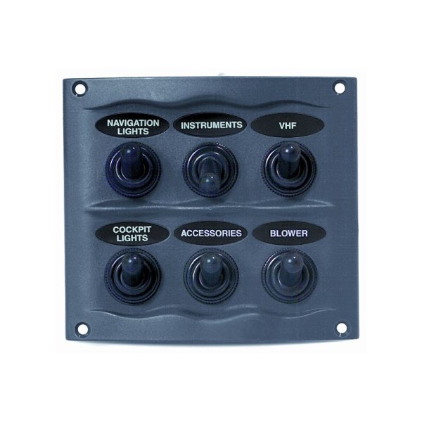 PANEL SWTCH SP PRF 6WAY