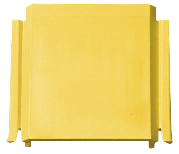 Joint Plate for Flush Mounting Junction Boxes,  Yellow